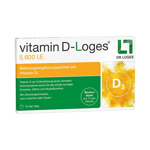 VITAMIN D-LOGES 5.600 I.E. Wochendepot Kautabl.