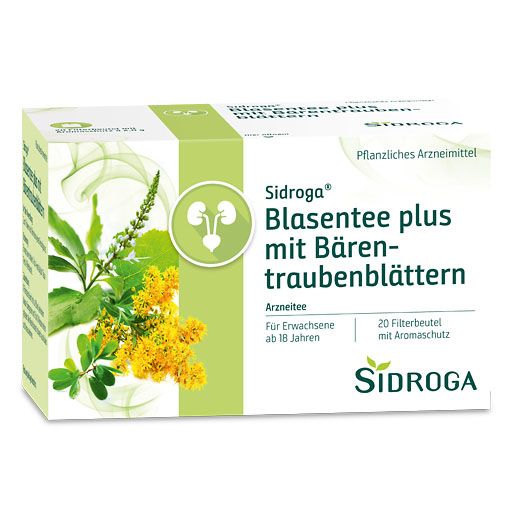 SIDROGA Blasentee plus mit Bärentraubenblättern