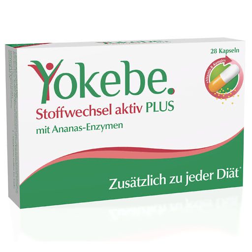 YOKEBE Plus Stoffwechsel aktiv Kapseln