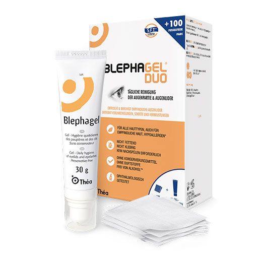 BLEPHAGEL Duo 30 g+Pads