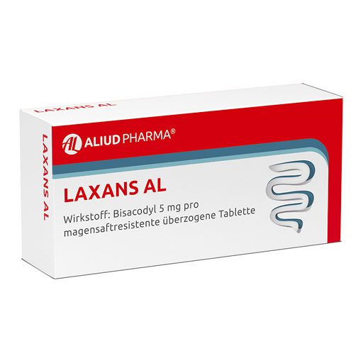 LAXANS AL magensaftresistente überzogene Tabletten