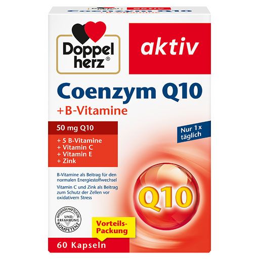 DOPPELHERZ Coenzym Q10+B Vitamine Kapseln