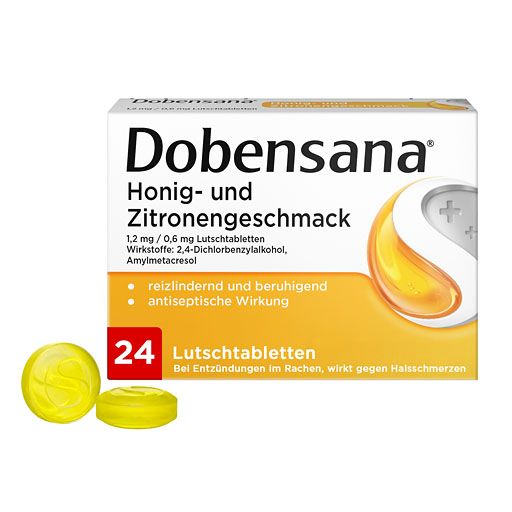 DOBENSANA Honig- u.Zitronengeschm.1,2mg/0,6mg Lut.