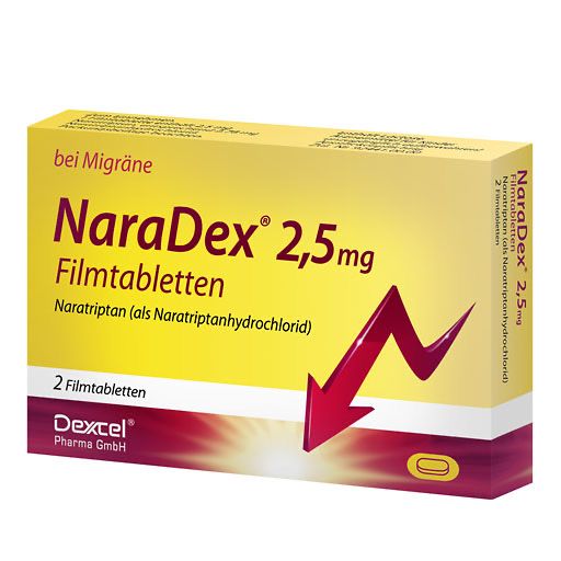 NARADEX 2,5 mg Filmtabletten