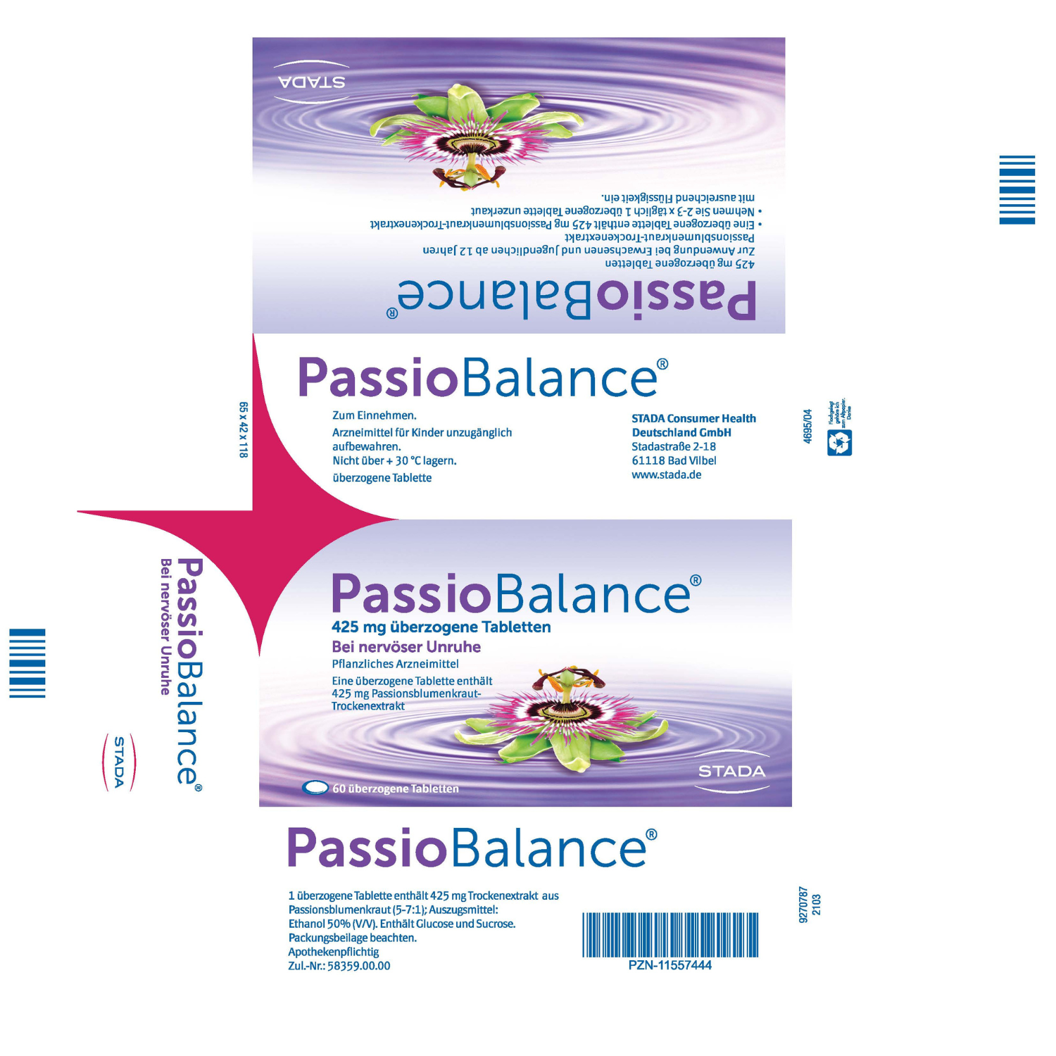 PASSIO Balance überzogene Tabletten