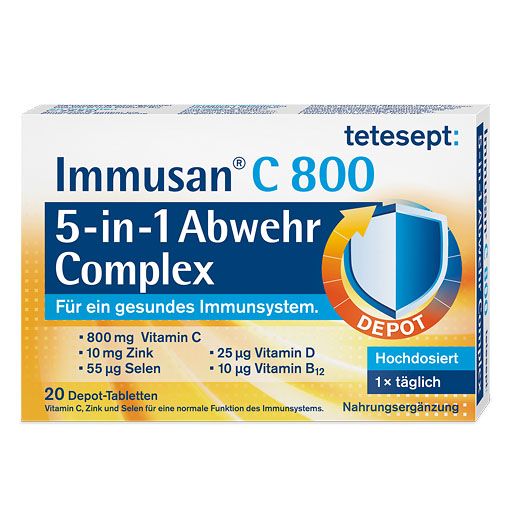 TETESEPT Immusan C 800 Depot Complex Tabletten