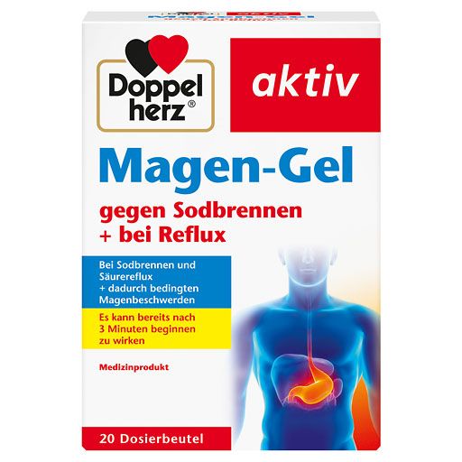 DOPPELHERZ Magen-Gel gegen Sodbrennen+bei Reflux