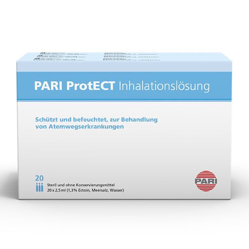 PARI ProtECT Inhalationslösung mit Ectoin Ampullen