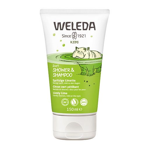 WELEDA Kids 2in1 Shower & Shampoo spritzig.Limette