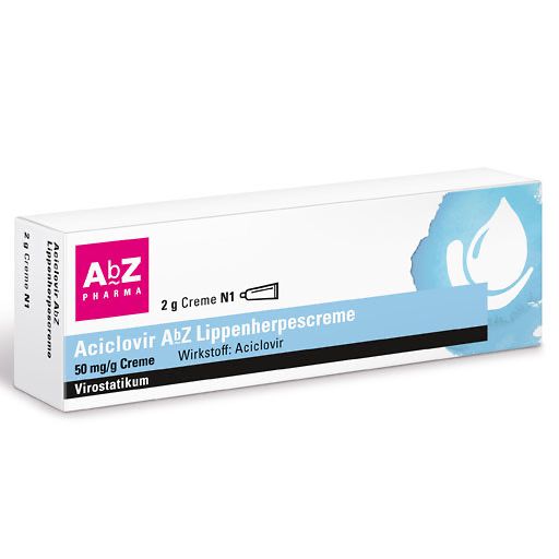 ACICLOVIR AbZ Lippenherpescreme