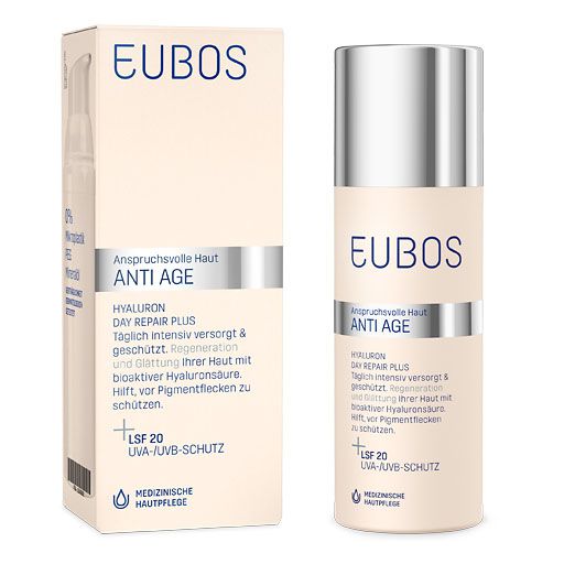 EUBOS HYALURON Day Repair plus Creme LSF 20