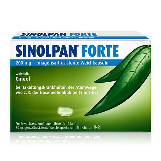 SINOLPAN forte 200 mg magensaftres.Weichkapseln