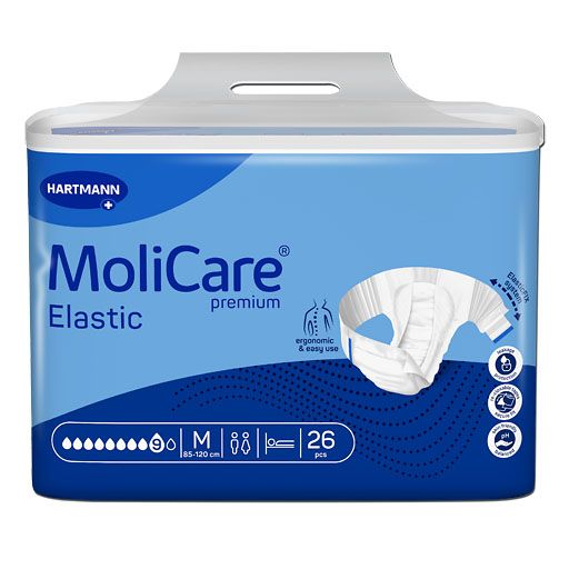 MOLICARE Premium Elastic Slip 9 Tropfen Gr.M