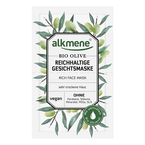 ALKMENE reichhaltige Gesichtsmaske Bio Olive