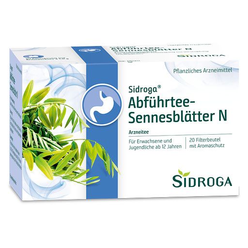 SIDROGA Abführtee-Sennesblätter N Filterbeutel