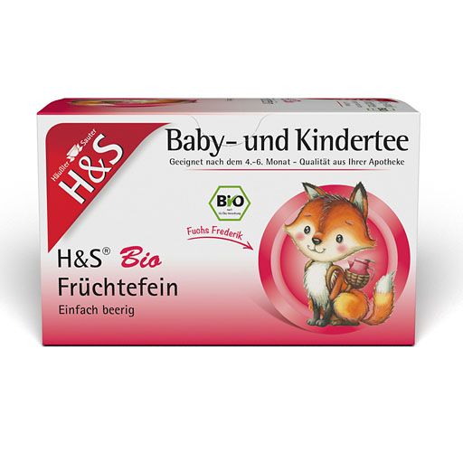 H&S Bio Baby- u.Kindertee Früchtefein Filterbeutel