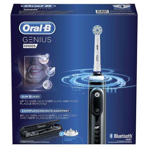 ORAL B Genius 10100S black elektr.Zahnbürste