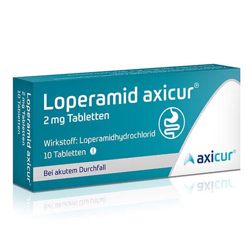 LOPERAMID axicur 2 mg Tabletten