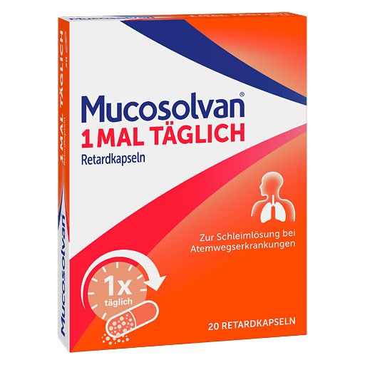 MUCOSOLVAN 1mal täglich Retardkapseln