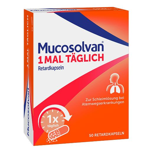 MUCOSOLVAN 1mal täglich Retardkapseln