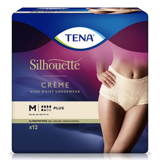 TENA SILHOUETTE Plus M creme Inkontinenz Pants