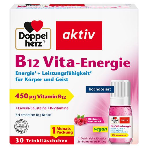 DOPPELHERZ B12 Vita-Energie Trinkampullen