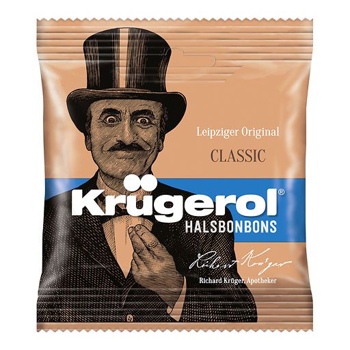 KRÜGEROL Halsbonbons zuckerhaltig