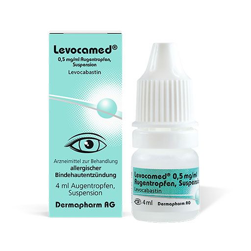 LEVOCAMED 0,5 mg/ml Augentropfen Suspension