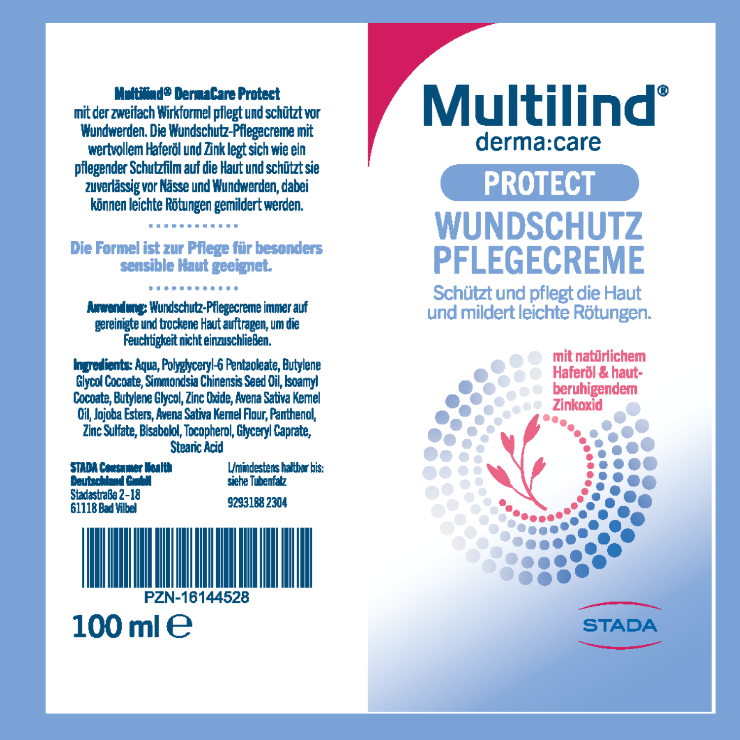 MULTILIND DermaCare Protect Pflegecreme