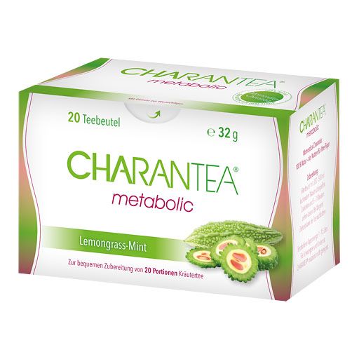 CHARANTEA metabolic Lemon/Mint Filterbeutel