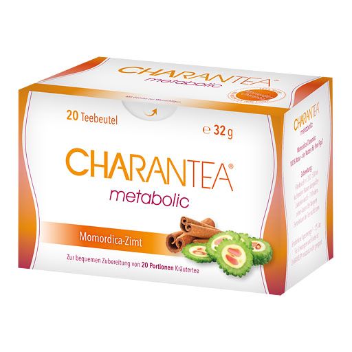 CHARANTEA metabolic Zimt Kräutertee Filterbeutel