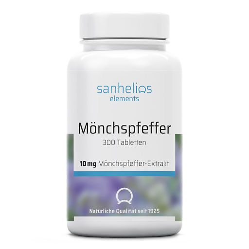 SANHELIOS Mönchspfeffer 10 mg Tabletten