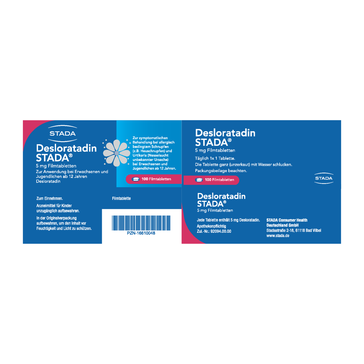 DESLORATADIN STADA 5 mg Filmtabletten