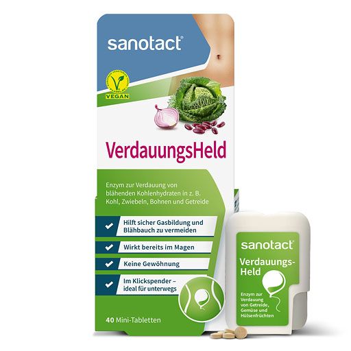 SANOTACT VerdauungsHeld Mini-Tabletten