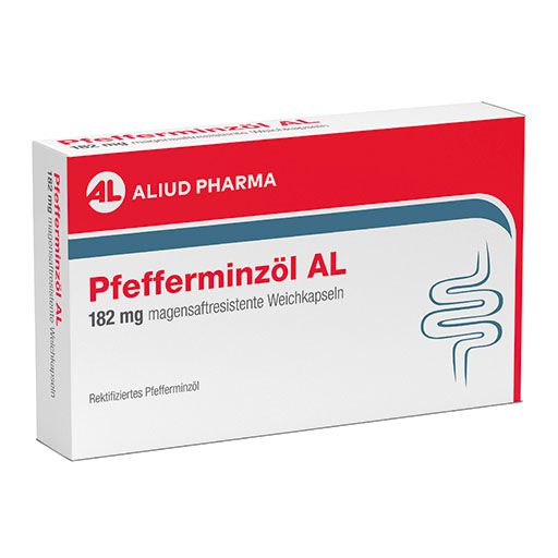 PFEFFERMINZÖL AL 182 mg magensaftres.Weichkapseln