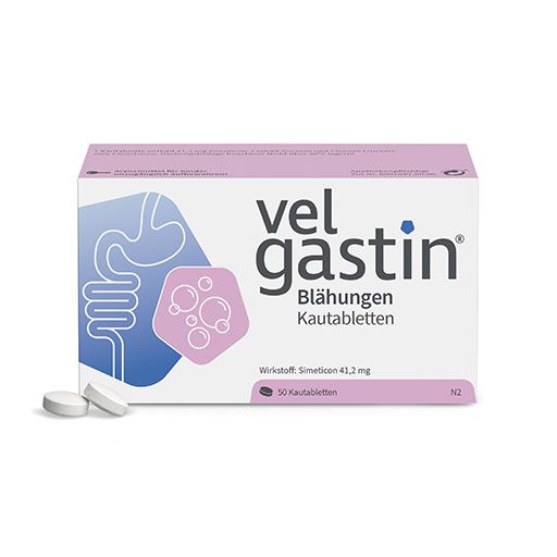 VELGASTIN Blähungen Kautabletten