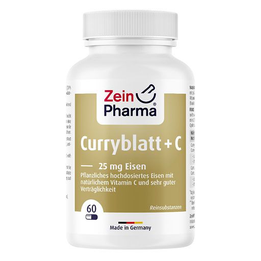 CURRYBLATT EISEN 25 mg+C Kapseln