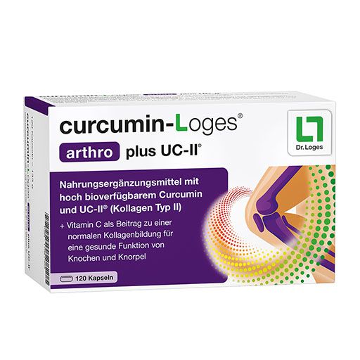 CURCUMIN-LOGES arthro plus UC-II Kapseln