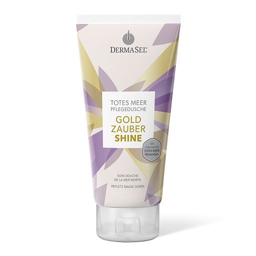 DERMASEL Totes Meer Pflegedusche Gold Zauber Shine