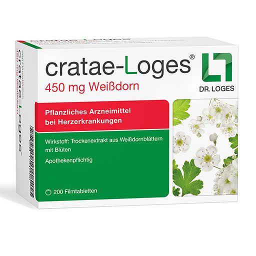 CRATAE-LOGES 450 mg Weißdorn Filmtabletten