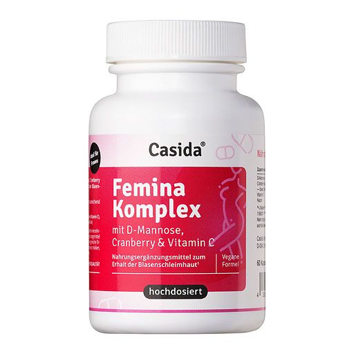 FEMINA Komplex mit D Mannose+Cranberry Kapseln