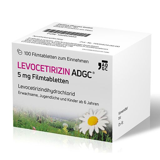 LEVOCETIRIZIN ADGC 5 mg Filmtabletten