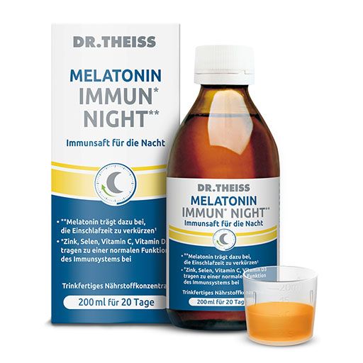 DR.THEISS Melatonin Immun Night Saft