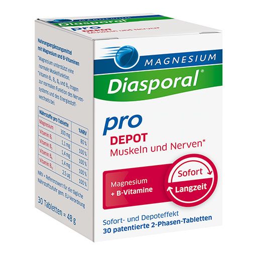 MAGNESIUM DIASPORAL pro B-Vit.DEPOT Musk.+Nerv.Tab