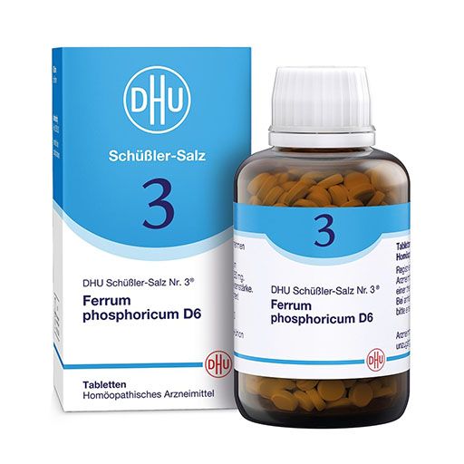 BIOCHEMIE DHU 3 Ferrum phosphoricum D 6 Tabletten