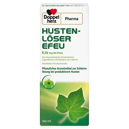 HUSTENLÖSER EFEU DoppelherzPharma 8,25 mg/ml Sirup