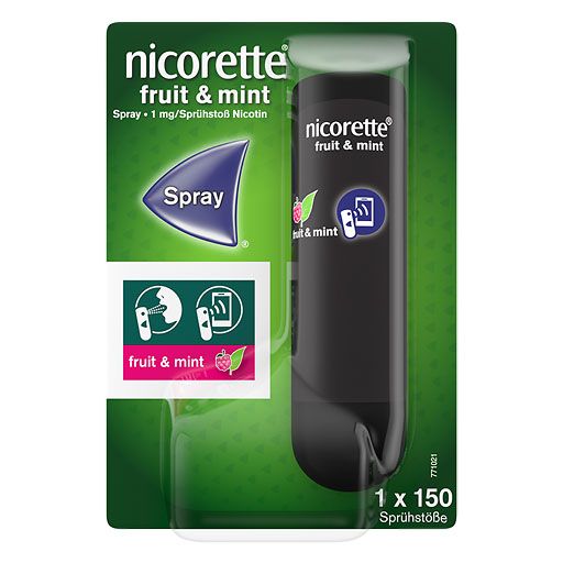 NICORETTE Fruit & Mint Spray 1 mg/Sprühstoß NFC