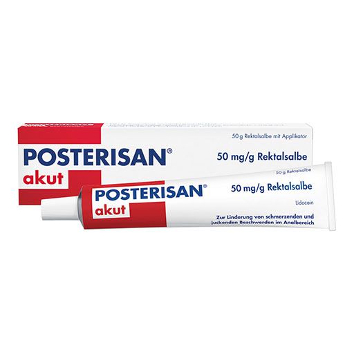 POSTERISAN akut 50 mg/g Rektalsalbe