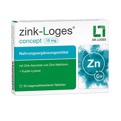 ZINK-LOGES concept 15 mg magensaftres.Tabletten