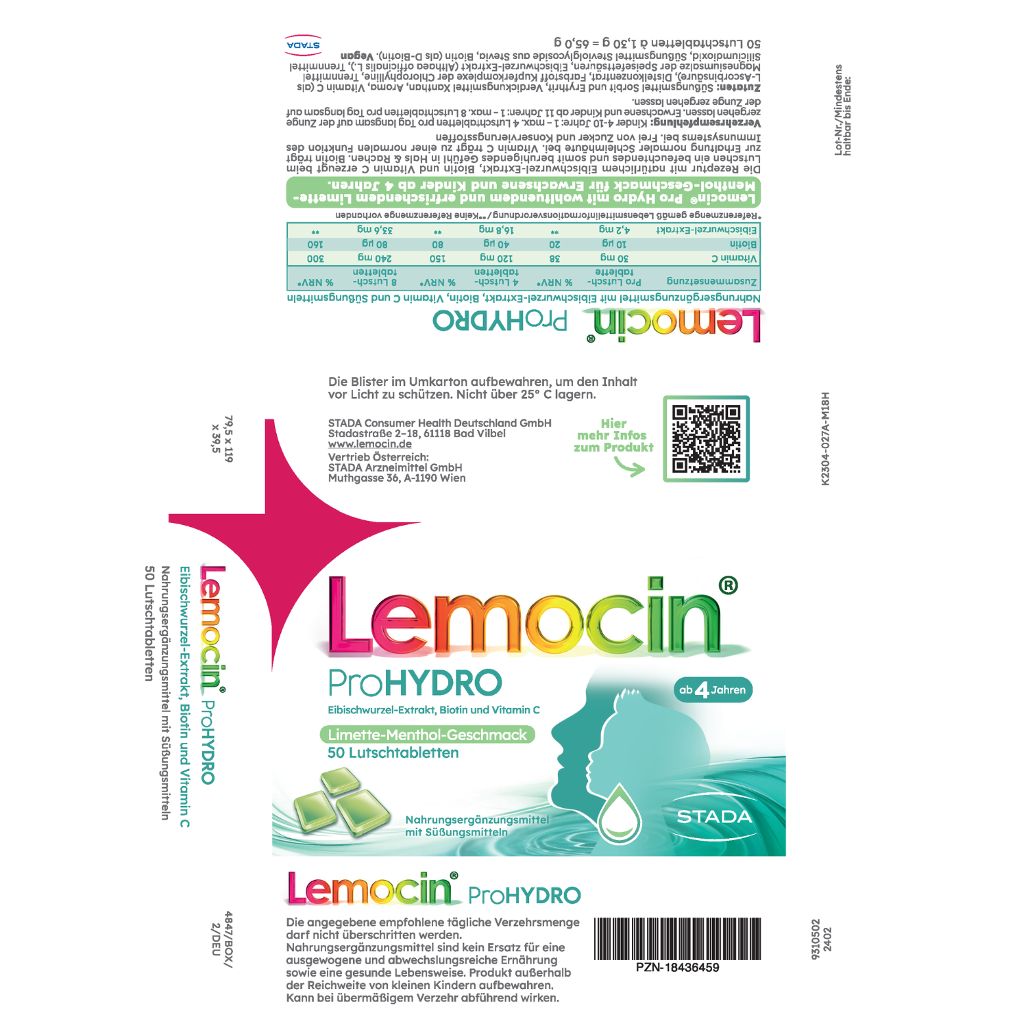 LEMOCIN ProHydro Lutschtabletten